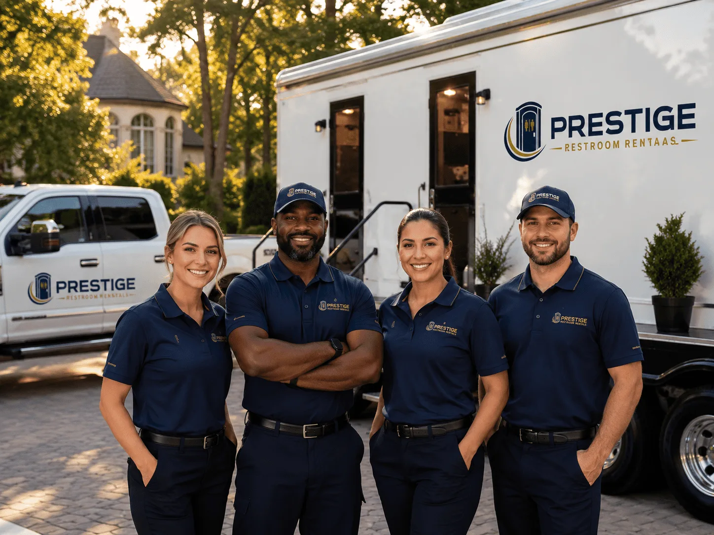 Trusted Luxury Portable Restrooms company in Gibson, LA